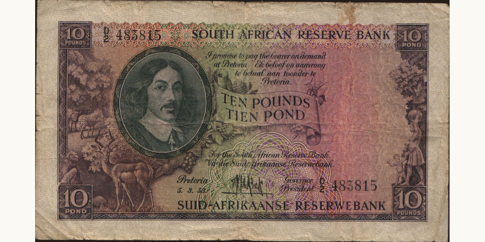 10 pounds 1953
