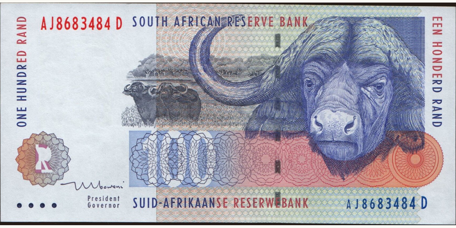 100 rand 1999
