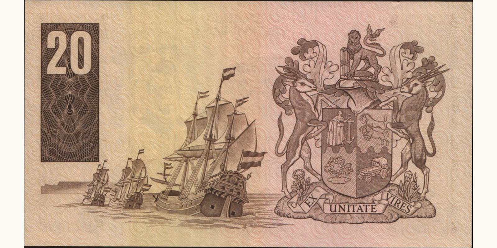 20 rand South Africa 1982 — Back side