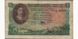5 pounds 1956