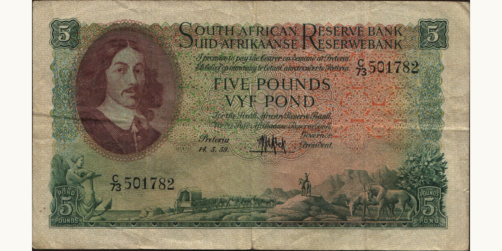 5 pounds 1959