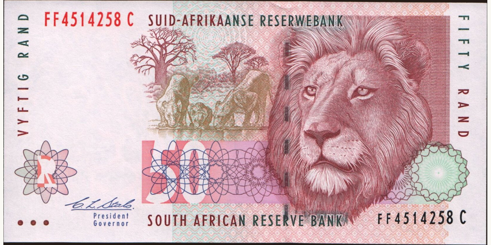 50 rand 1992
