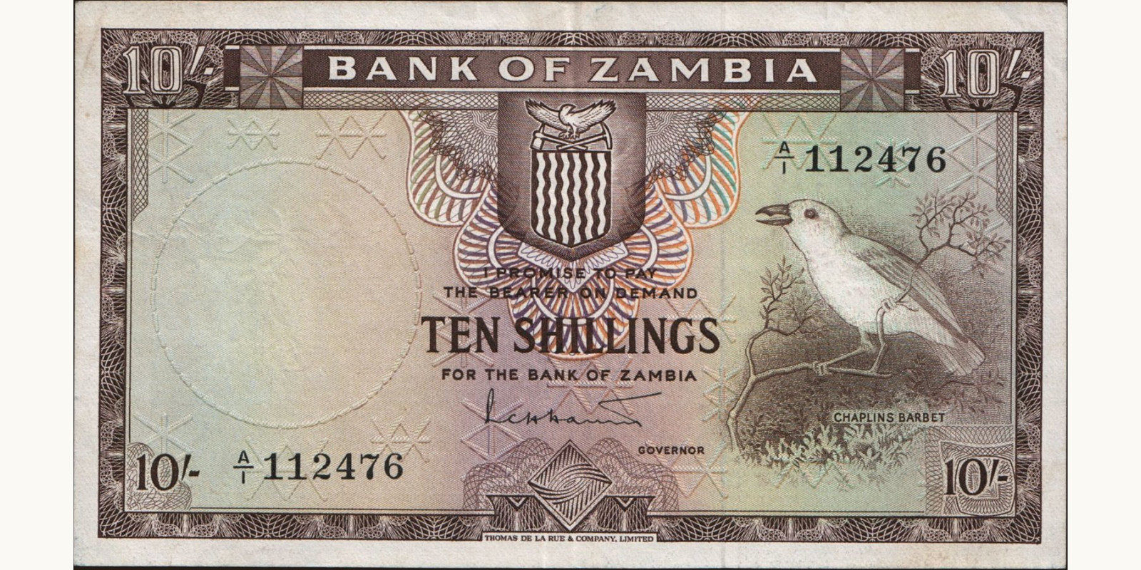 10 shilling 1964