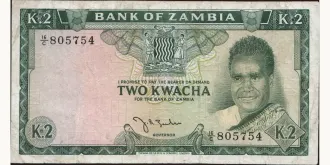 2 kwacha 1969