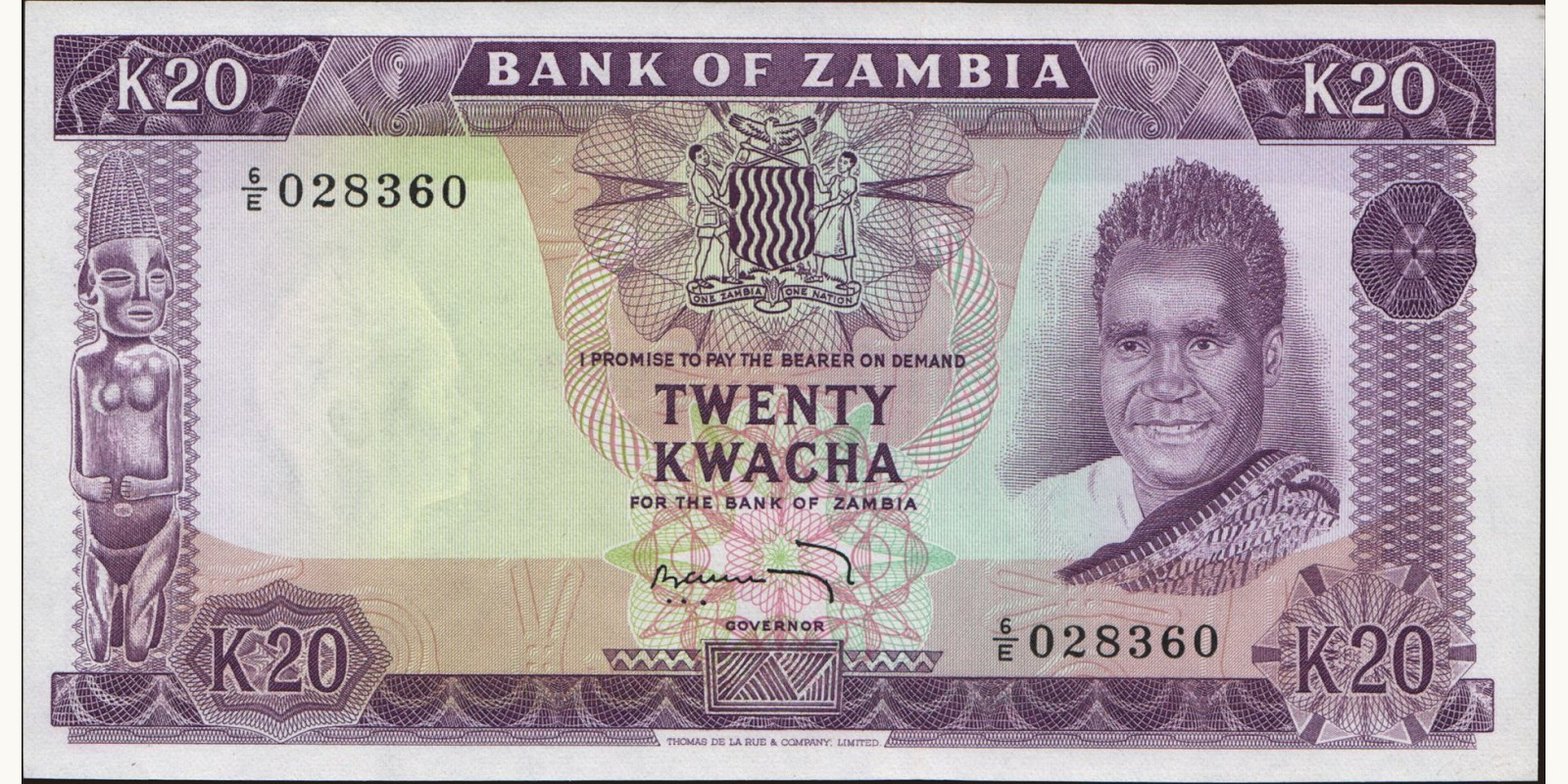 20 kwacha 1969