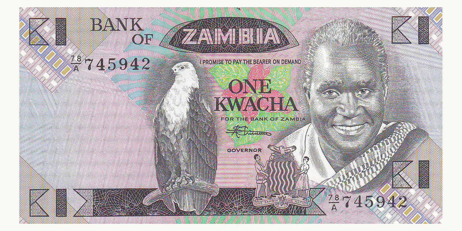 1 kwacha 1986