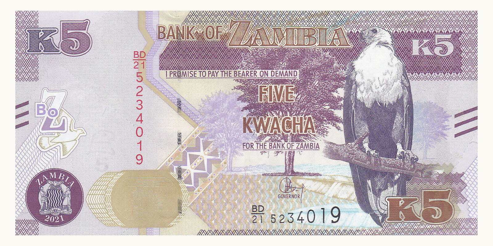 5 kwacha 2021