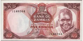 5 kwacha 1976