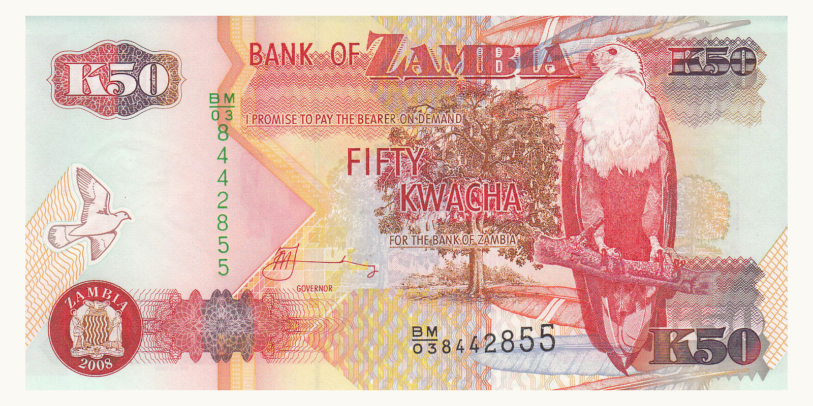 50 kwacha 2008