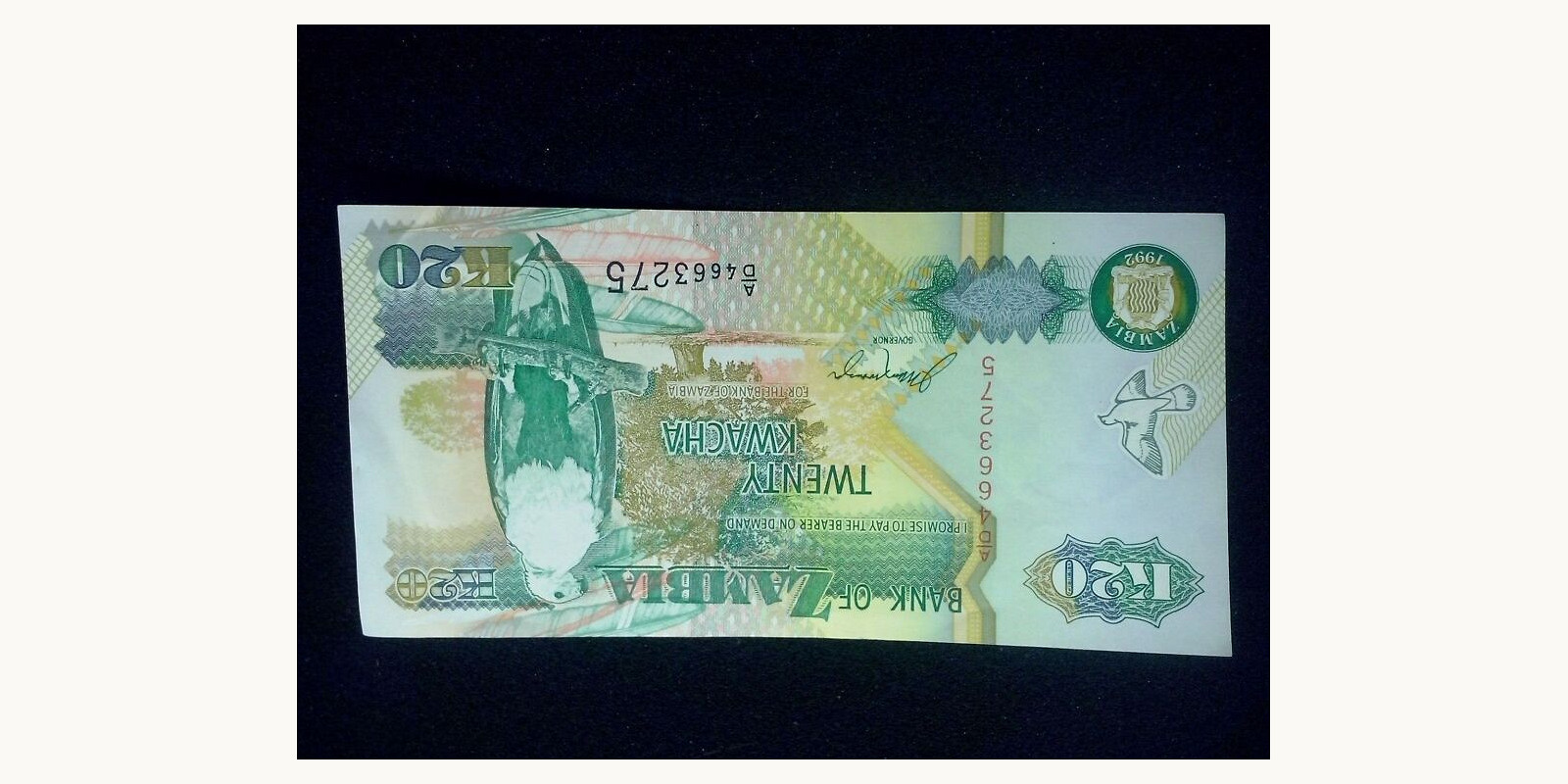 20 kwacha 1992