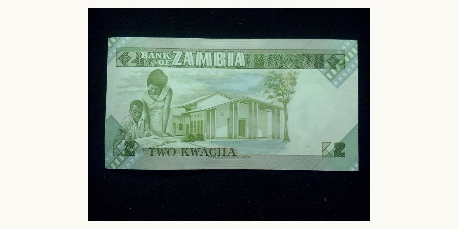 2 kwacha Zambia 1980 — Back side
