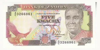 5 kwacha 1989
