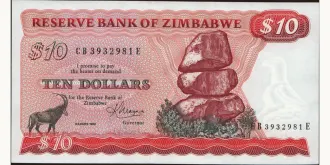 10 dollars 1983