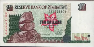 10 dollars 1997