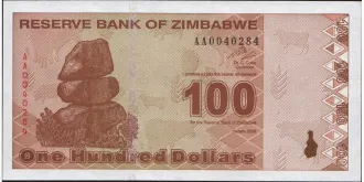 100 dollars 2009