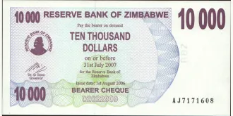 10000 dollars 2006