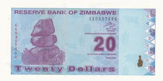 20 dollars 2009