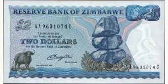 2 dollars 1980