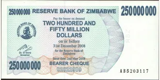 250000000 dollars 2008