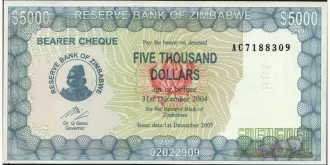 5000 dollars 2003