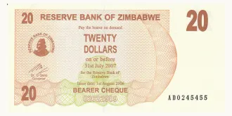 20 dollars 2006