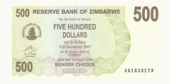 500 dollars 2006